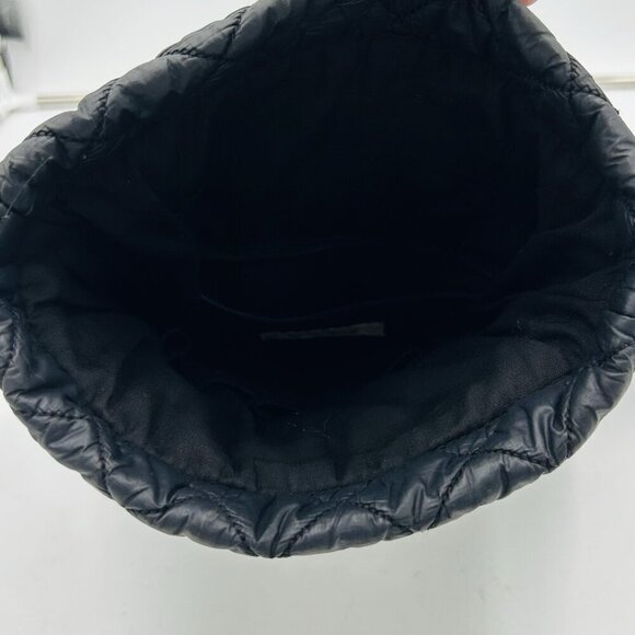 Kenneth Cole Reaction Women's Fold-Over Quilted Backpack Black - Picture 7 of 10